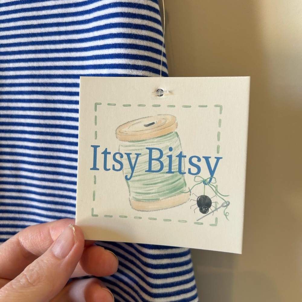 NWT Baseball Ruffle Dress - Picture 3 of 7